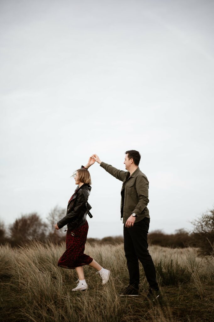 Séance engagement à la mer