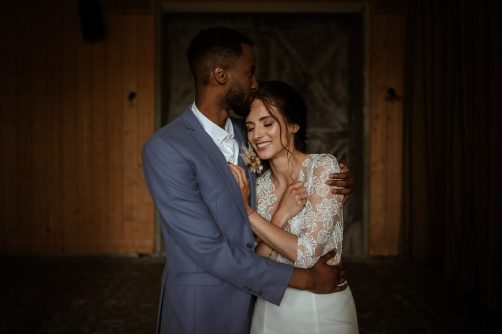 Découverte des mariés