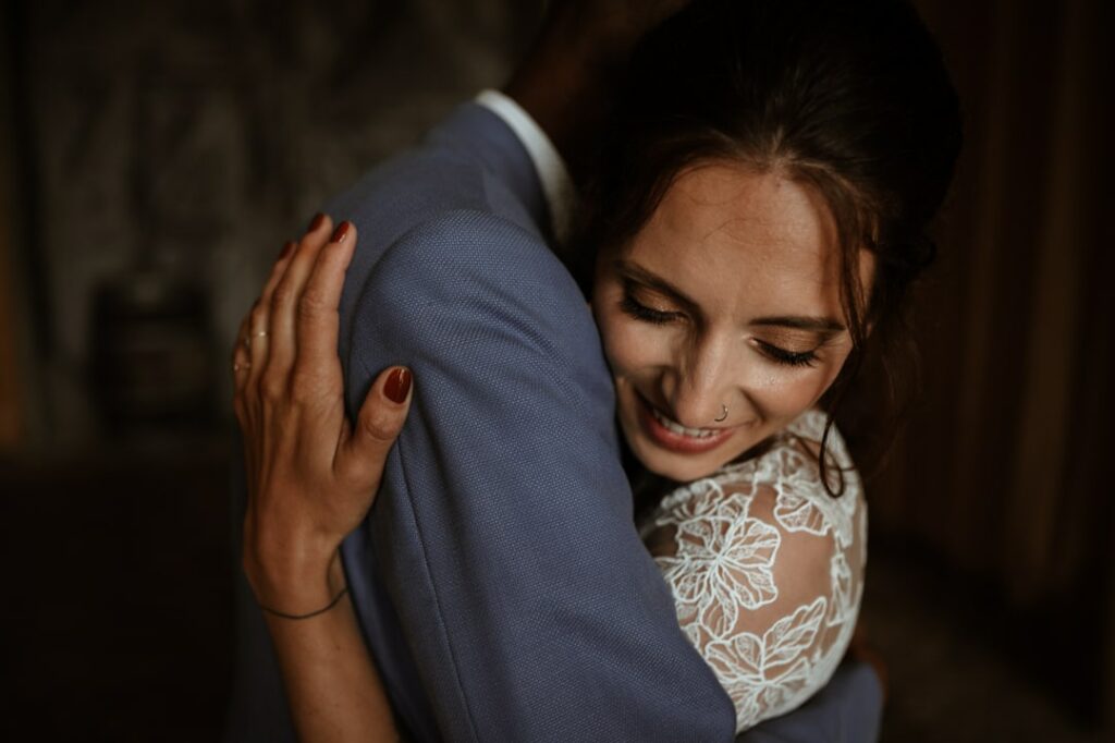 Découverte des mariés