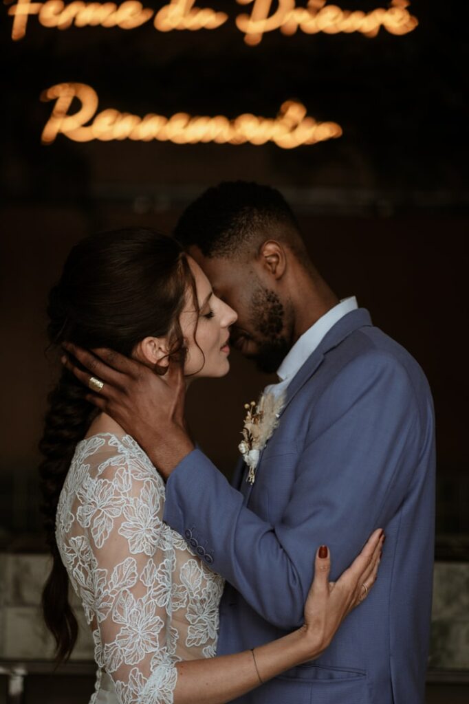 Séance couple mariage