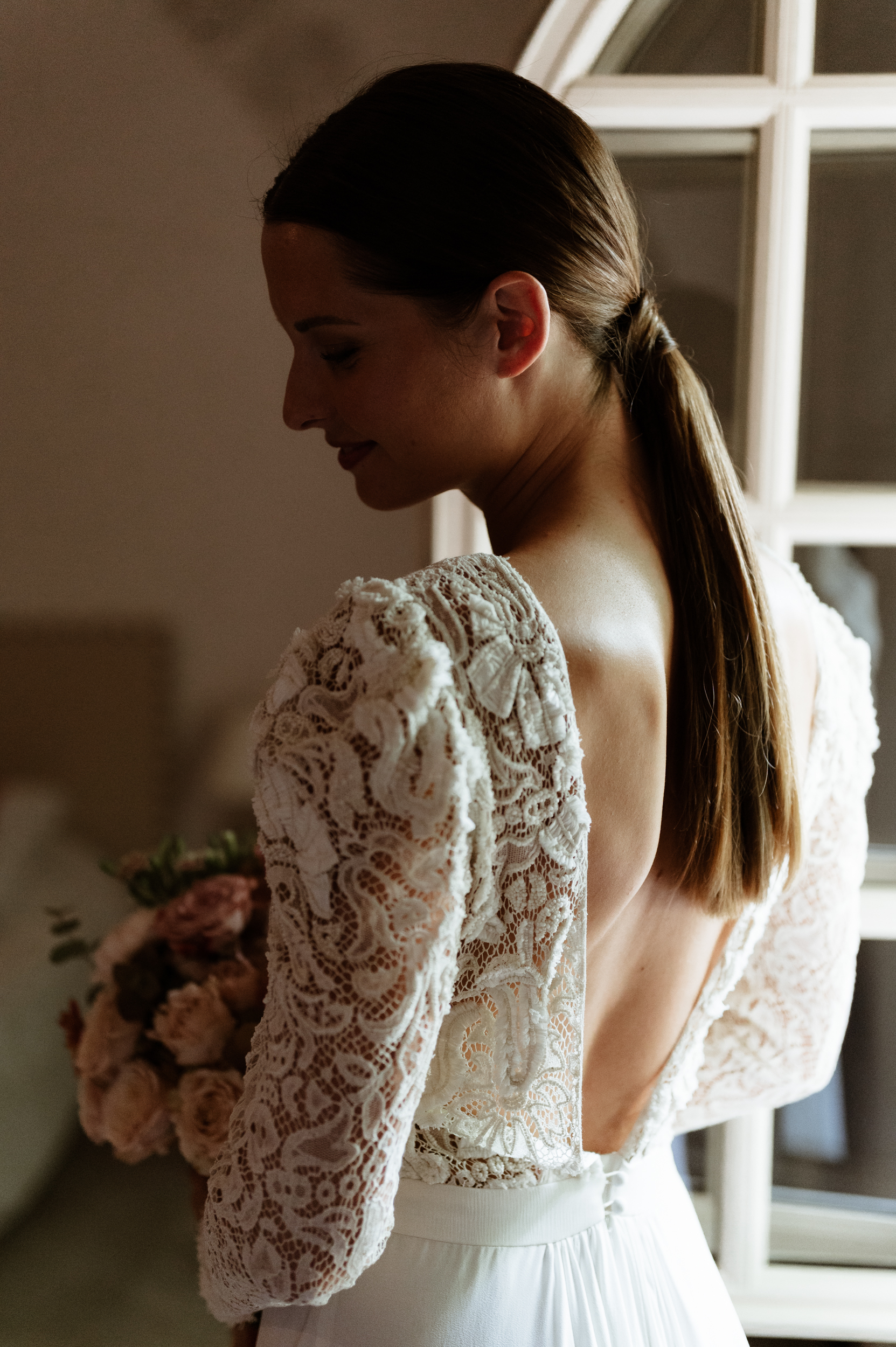 Portrait de la mariée