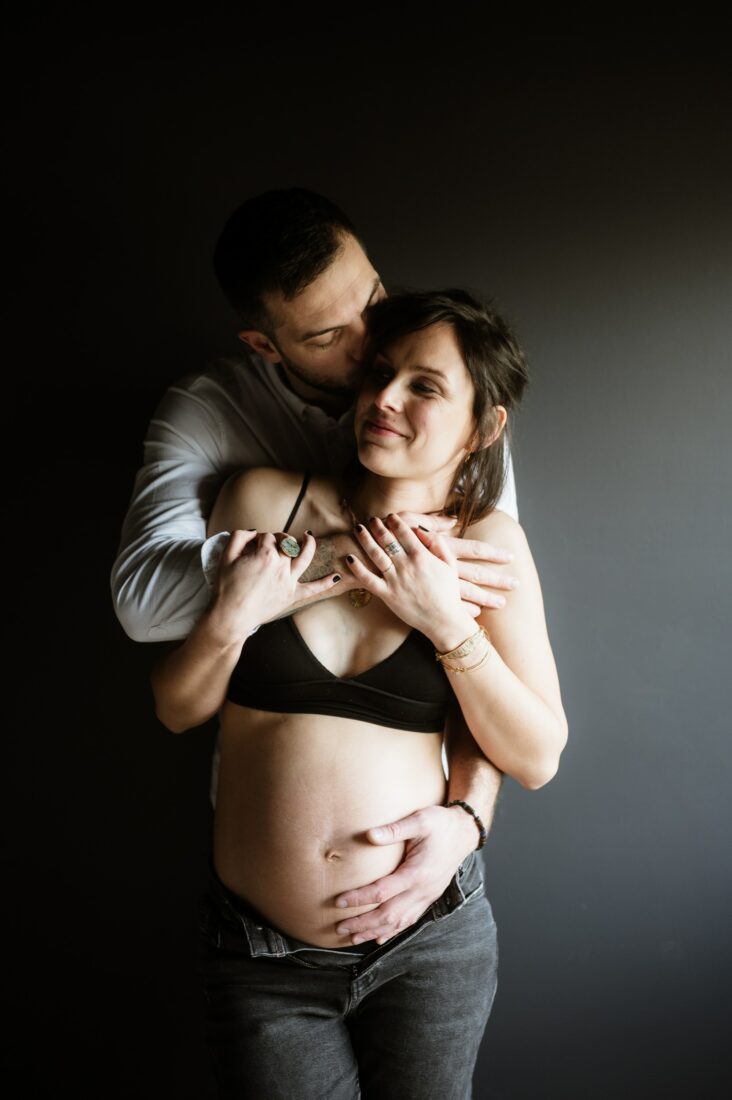 Séance grossesse à la maison