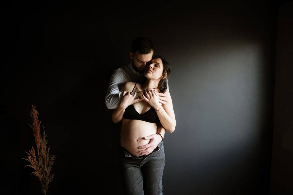 Séance grossesse à la maison