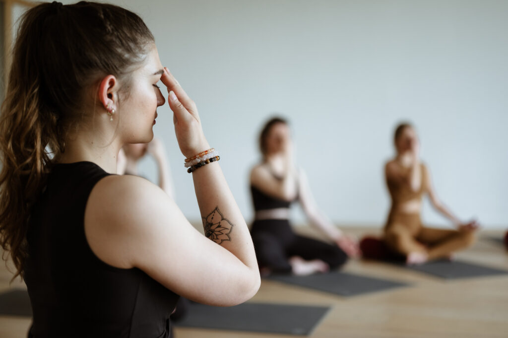 Photographe yoga studio