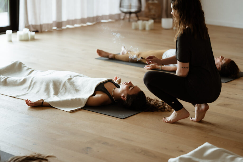 Photographe yoga studio