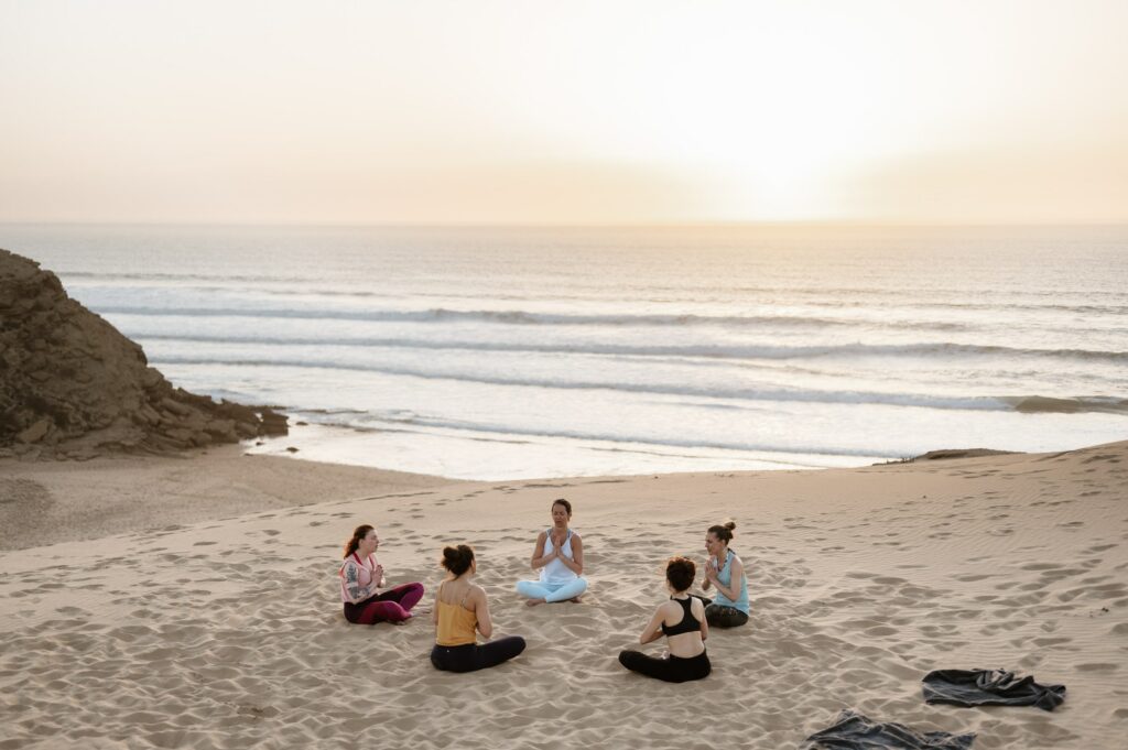 Photographe retraite yoga