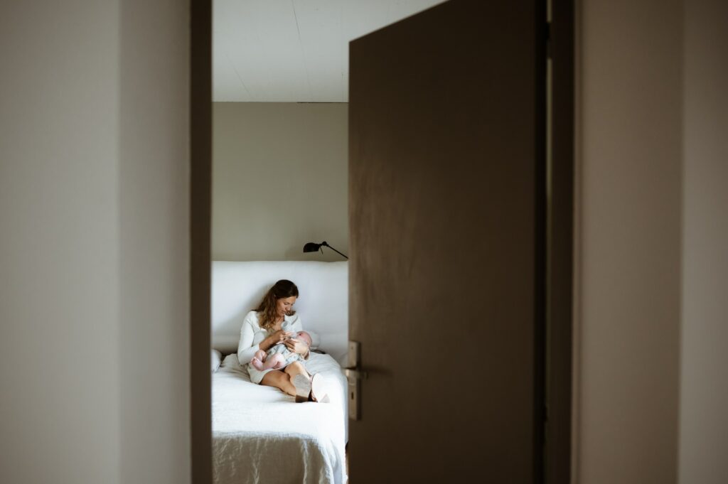 Séance naissance à la maison