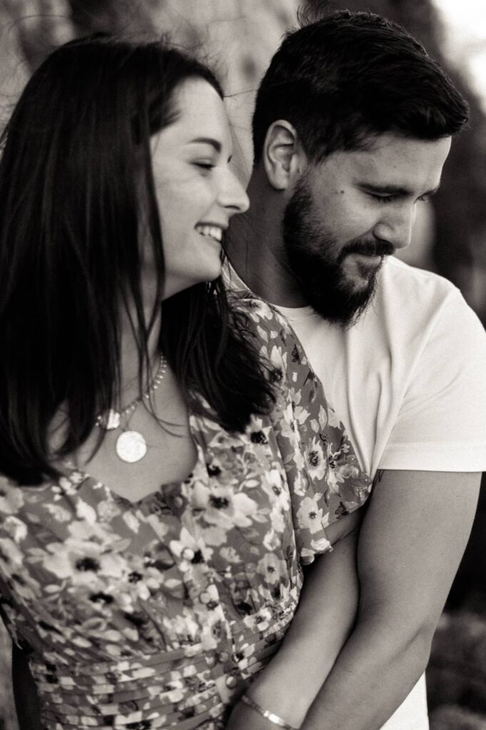 Couple séance engagement