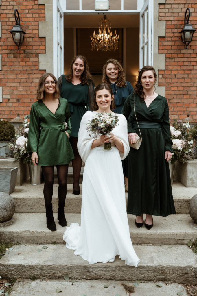 Mariée et ses témoins