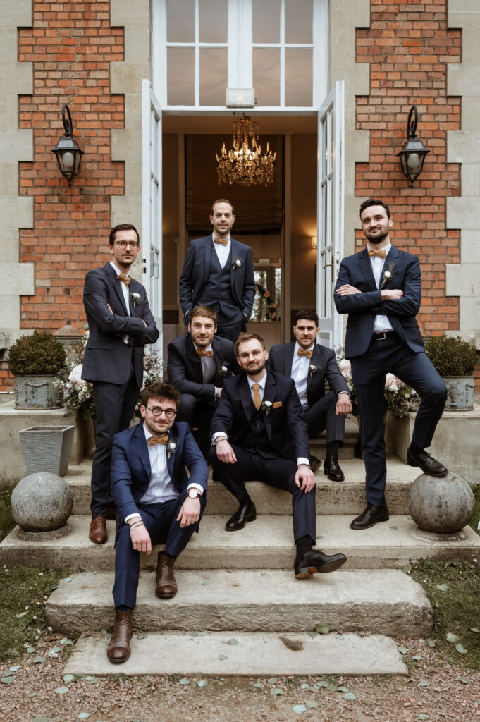 Mariée et ses témoins