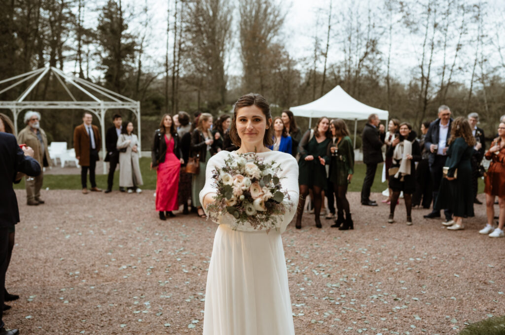 Lancer de bouquet
