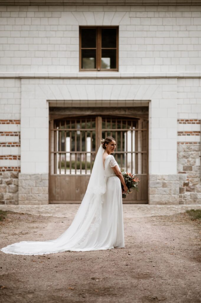 Portrait de la mariée