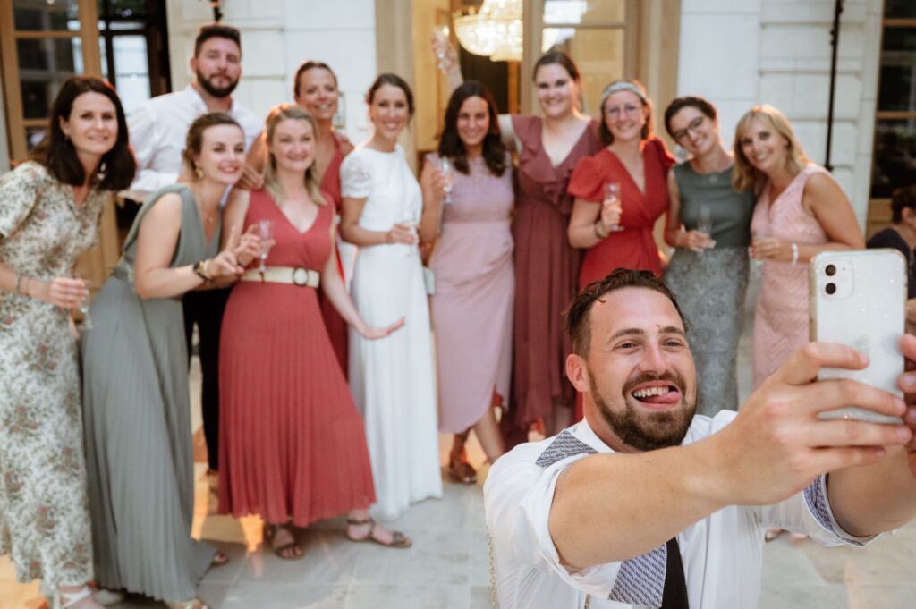 Ambiance festiva mariage