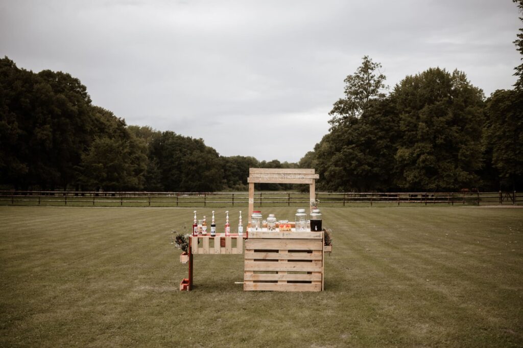 Bar sirop mariage