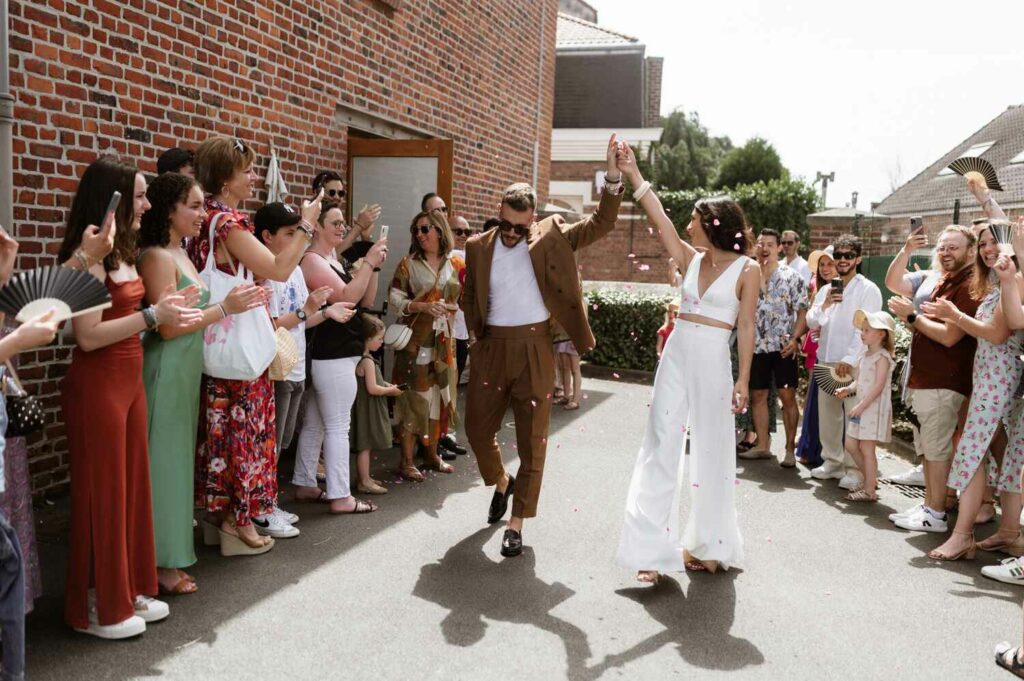 Mariage laïque surprise